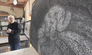 石田吉啓と書画