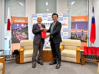 台湾駐大阪副参事表敬訪問